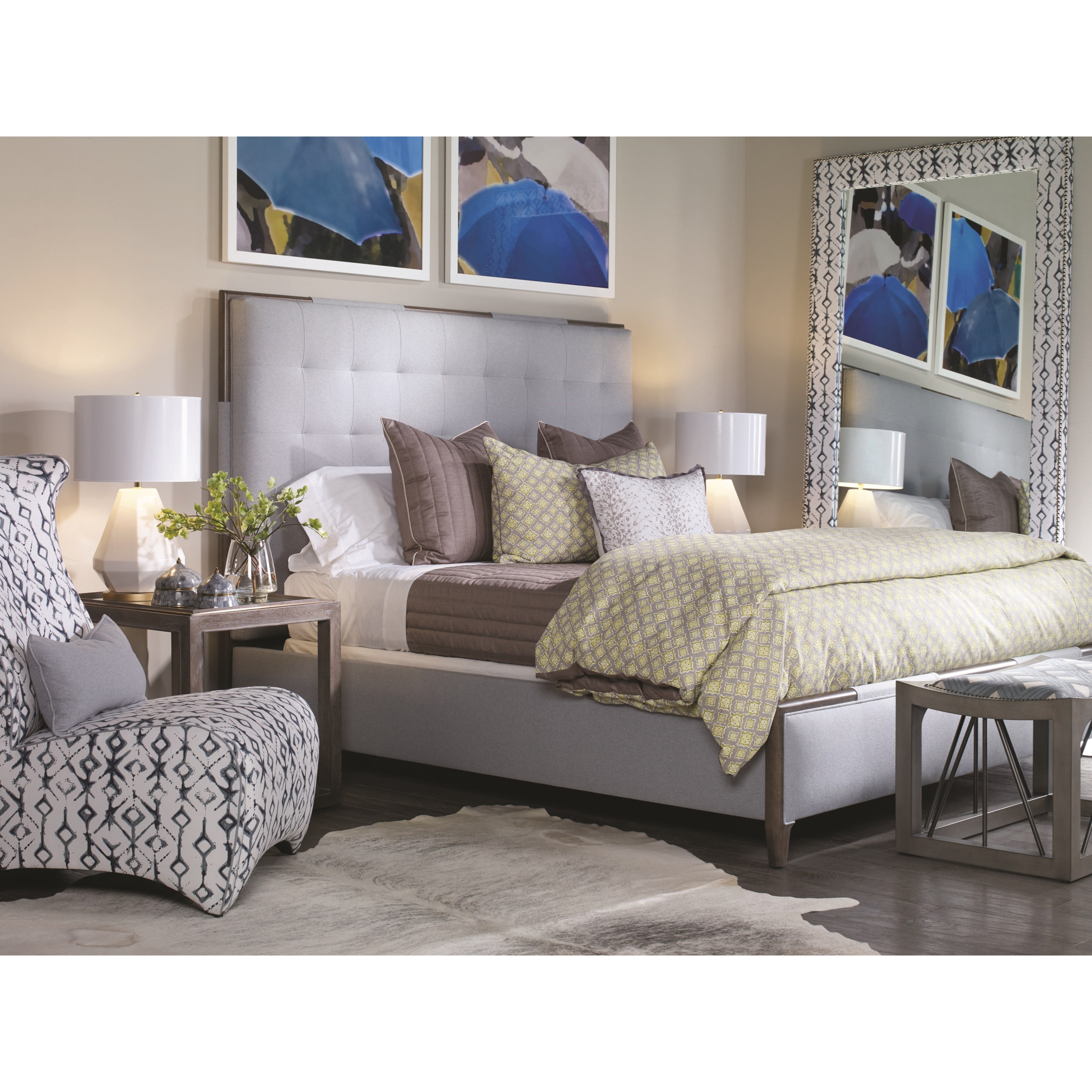 Thoms upholstered bed frame cheap